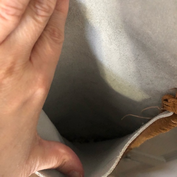 Boho crossbody cowhide purse - Picture 9 of 9